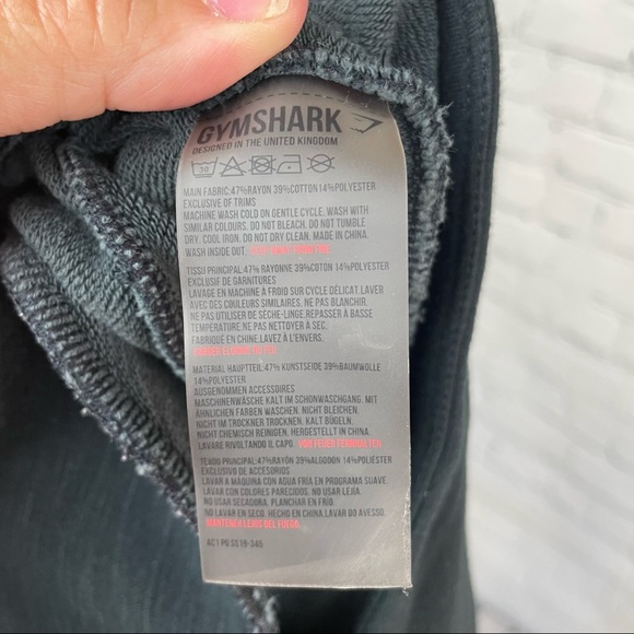 GYMSHARK Sweatpants Ruched Cinch Ankles Size Small - Picture 6 of 6